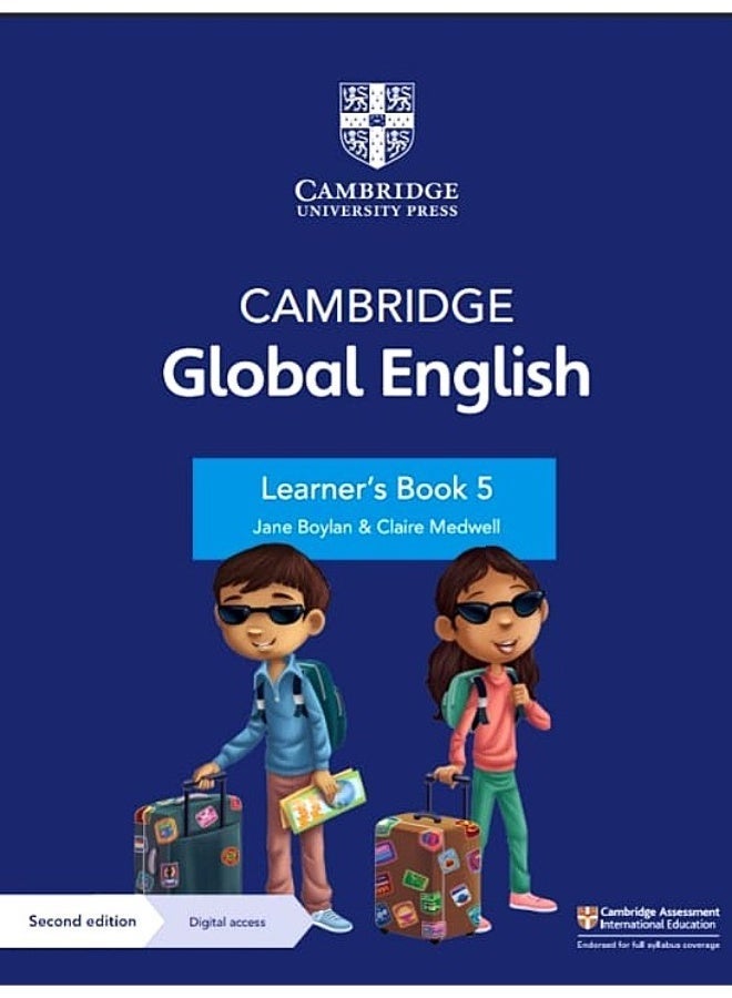 Cambridge International English Learning Book 5 with Digital Access (1 Year): Cambridge Primary English as a Second Language - Image 1